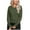 Green, variant on cfhntfmh Womens Fall Winter Sweaters Cable Knit Long Sleeve Crewneck Oversized Sweater Solid Color Pullover Loose Outfits（Khaki,X-Large)