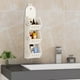 thumbnail image 4 of Qiweii Bathroom Shelves Over Toilet Storage - 3 Tier Wall Mounted Bamboo Bathroom Shelf Organizer Multifunctional Adjustable Layer Free Standing Utility Shelves for Bathroom Living Room Kitchen, 4 of 6