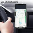 thumbnail image 3 of Walbest IN Car 10W Qi Wireless Car Charger Phone Holder For Apple 11 12 Pro Max, 3 of 7