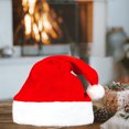 thumbnail image 4 of Gorro de Papá Noel con pompón para niños adultos (niño) 1 pieza, 4 of 6