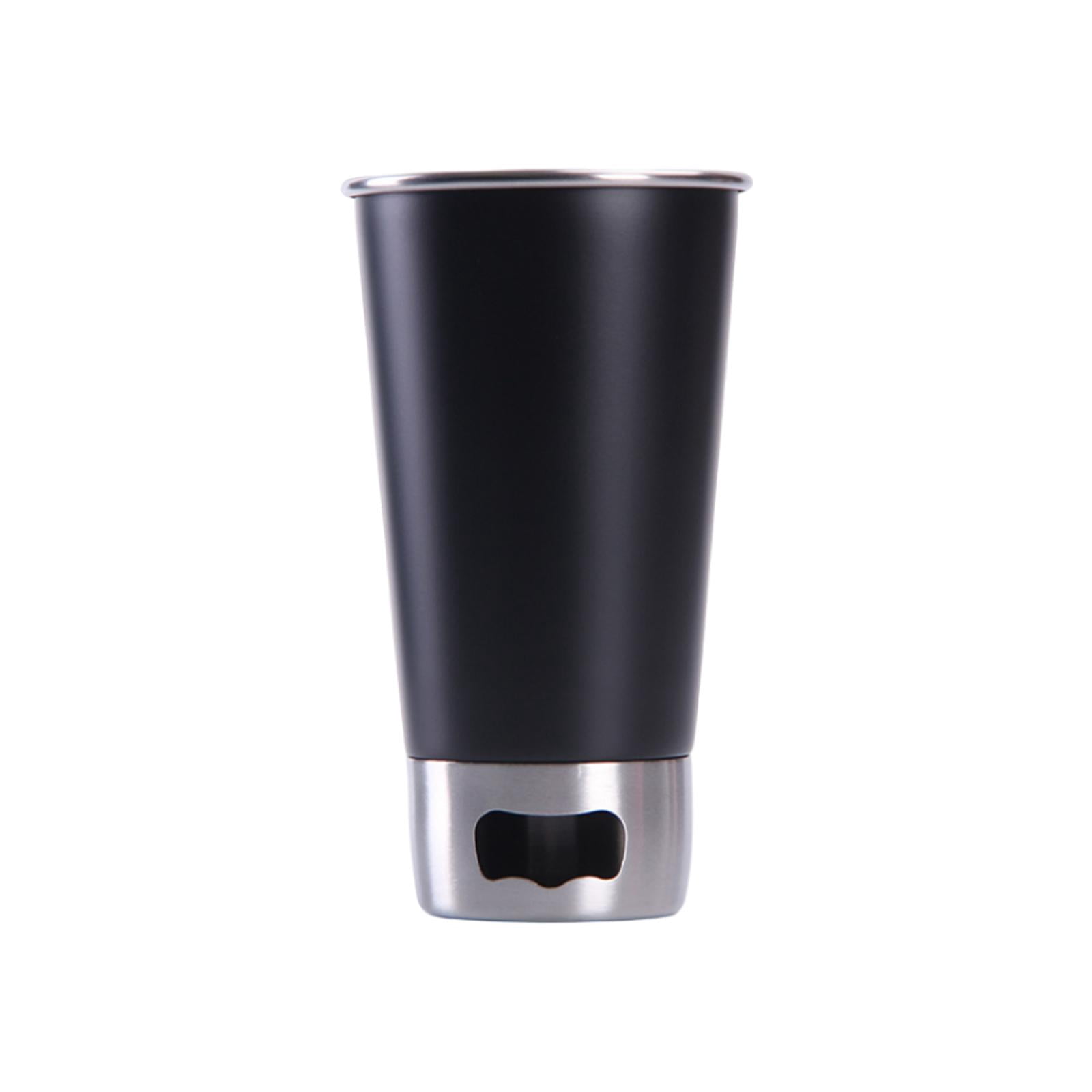 Corkcicle Buzz Cup, Vaso De Cóctel De Viaje De Acero Inoxidable Con Triple Aislamiento, Sin BPA, Mantiene Las Bebidas Frías Durante 9 Horas Y Calientes Durante 3 Horas, 12 Onzas, Negro