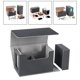 thumbnail image 2 of Caja para mazo de cartas Colamx Protector portátil Gris, 2 of 8