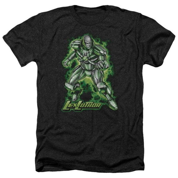 Superman Kryptonite Powered Officially Licensed Heather Adult T Shirt