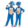 thumbnail image 3 of Sonic the Hedgehog Costume, Official Sonic Movie Costume and Headpiece, Toddler Size Small (2T), 3 of 15