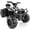 Black, variant on Best Choice Products 12V Kids Ride-On ATV Quad w/ Bluetooth, 2.4mph Max, Treaded Tires, LED Lights, Radio - Black