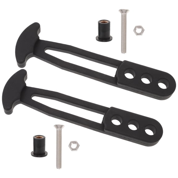 Boat Accessories Marine Telescoping Ladder 2 Pcs Straps Rubber Latch Bands Secure