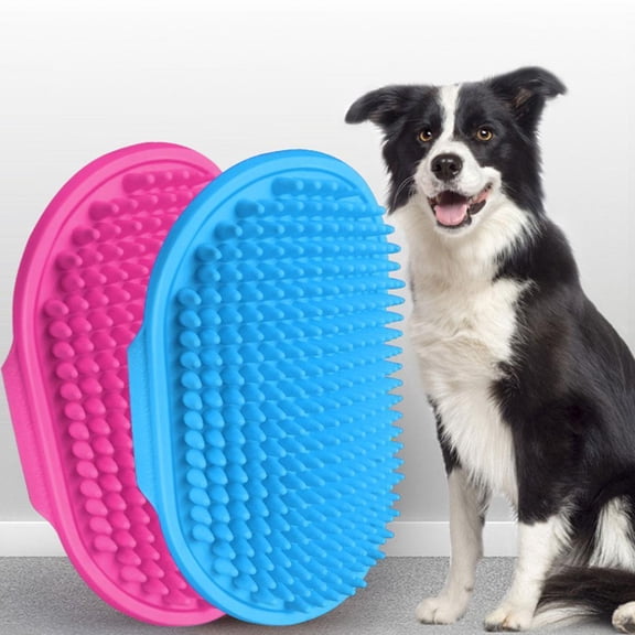 Clerance! PawCasa Pet Cat Bath Dog Brushs Combs Rubber Glove Hair Fur Grooming Massaging UK