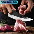 thumbnail image 3 of STARLIGHT- Serbian Forged Chef Knife Kitchen Butcher Boning Cleaver Slicing Hunting Knife, 3 of 6
