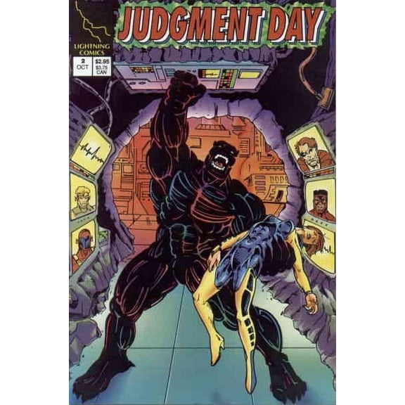 Judgment Day (Lightning) #2 VF ; Lightning Comic Book