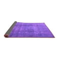 thumbnail image 2 of Ahgly Company Indoor Round Persian Purple Bohemian Area Rugs, 6' Round, 2 of 4
