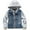 Blue, variant on Krdevn Durable Denim Jacket for Boys with Adjustable Hood Classic Casual Coat for Kids and Youth,Fall Clothes,Size:7-8 Years