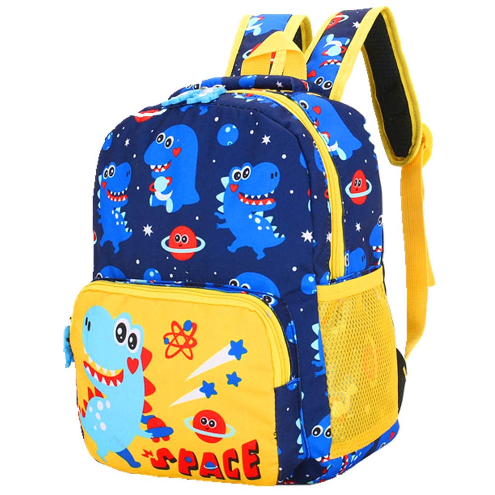 Kid's School Backpack Toddler Cute Dinosaurs Colored Bookbag for Boys