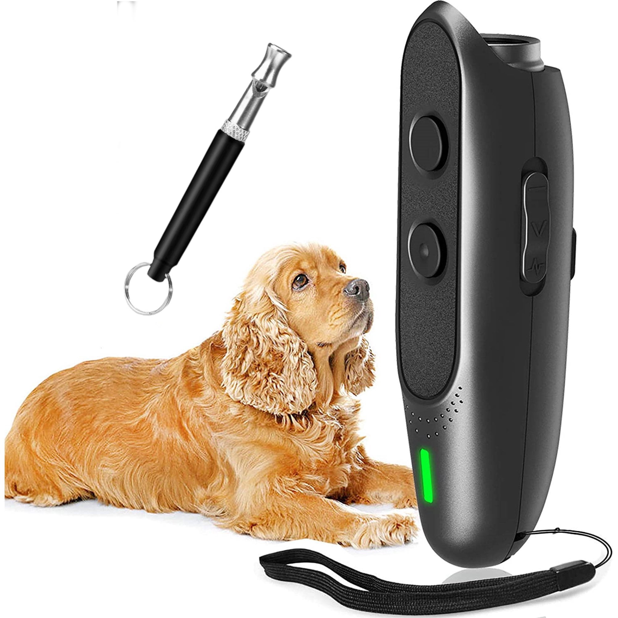 Dog Ultrasonic Trainer Pet Repeller Training Device Barking Deterrent