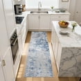 thumbnail image 3 of UERMEI 2x6 Washable Runner Rugs for Hallway, Modern Abstract Non Slip Indoor Rug for Entryway Doormats Bedroom Kitchen, Vacuum-Friendly Home Decor Carpet, Beige Brown, 3 of 7