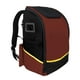 thumbnail image 4 of Mochila de limpieza Bolsa de suministros de limpieza Bolsa de tela Oxford completamente abierta Almacenamiento de limpieza marrón, 4 of 9
