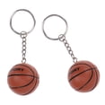 thumbnail image 2 of BRIGHTFUFU 2 mini llaveros de baloncesto, colgantes creativos de baloncesto, decoración colgante., 2 of 7