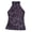 Purple, variant on Women Top Shiny Sequin Off Shoulder Sleeveless Halter Neck Slim Fit Pullover Solid Color Stage Performance Club Dance Tank Top Vest