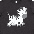 thumbnail image 4 of Inktastic Zebra Youth T-Shirt, 4 of 5