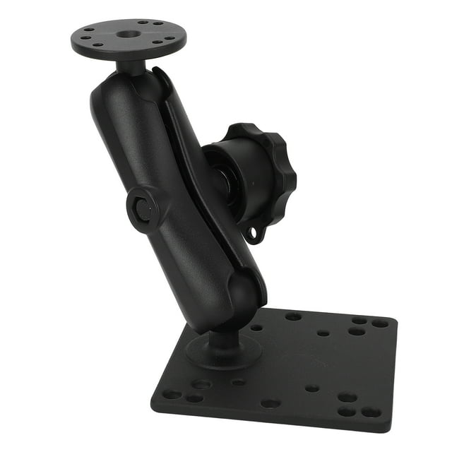 Double Ball Mount, Tablet Double Ball Mount Easy To Carry Heavy Duty Anti Theft Rust Proof Versatile Aluminum Alloy with 1.5 Inch C Size Ball for Phone