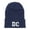 Navy, variant on DC Washington State Embroidered Long Beanie - Navy OSFM