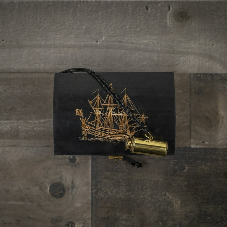 Miniature Vintage Brass Replica Spyglass Necklace Telescope Pendant Jewelry Gift Miniature Vintage Brass Replica Spyglass Necklace Telescope Pendant Jewelry Gift