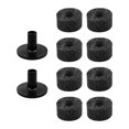 thumbnail image 2 of TISHITA 10 Pieces Cymbal Accessories Cymbal Sleeves for Musician Performance Concert Black, 2 of 8
