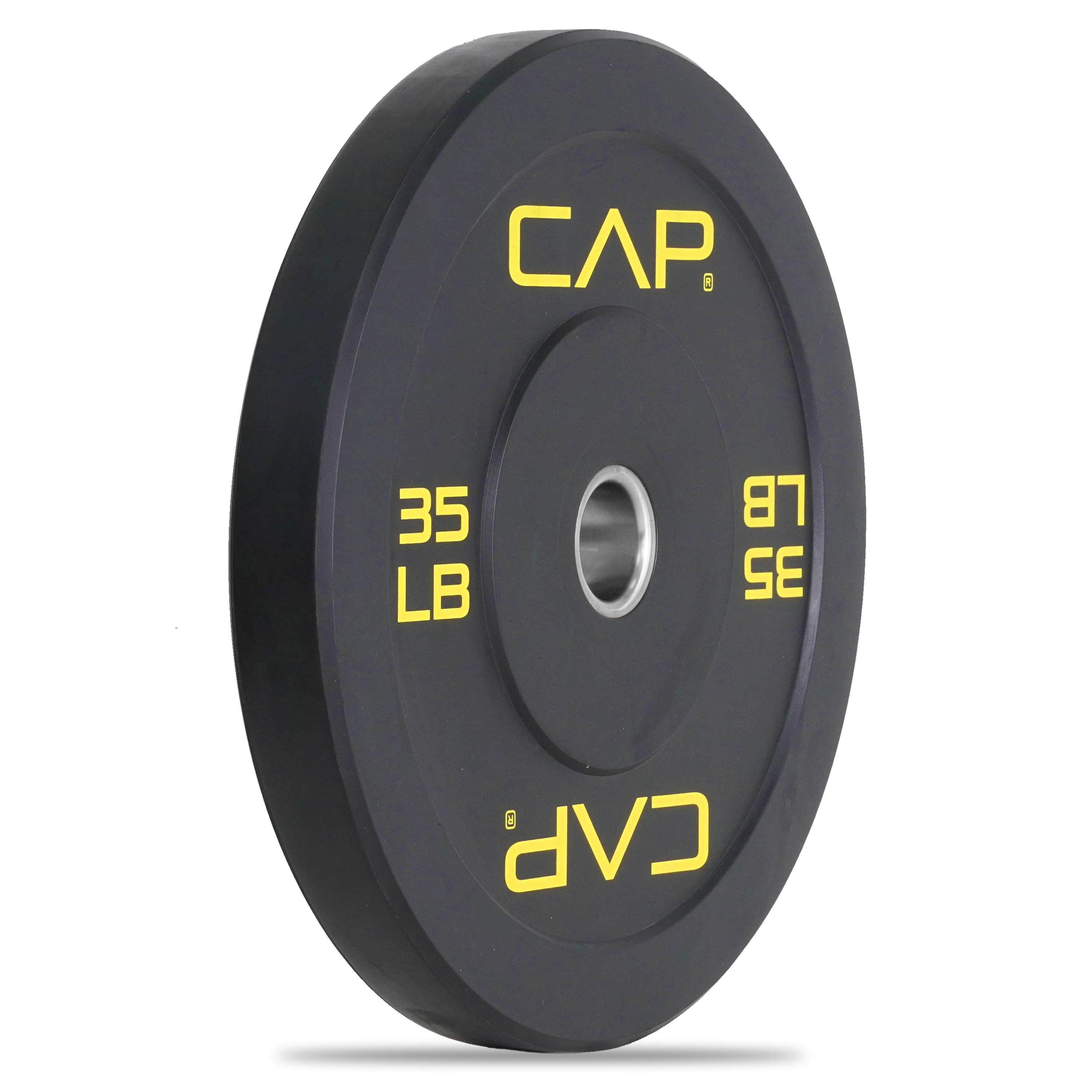 CAP Barbell Olympic Rubber Bumper Plates (Pairs/Singles by sizes)