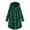 Green, variant on Lovskoo 2024 Womens Full Zip Up Hoodie Fuzzy Fleece Jacket Plus Size Button Plush Tops Hooded Loose Cardigan Fluffy Coat Winter Jacket Green
