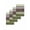 Green, variant on Blue Brown Grey Kitchen Dish Towels for Drying Dishes Set of 2, Vintage Stripe Farmhouse Wood Grain Waffle Weave Microfiber Terry Hand Tea Bathroom Towels Quick Dry & Absorbent Towel 12x12