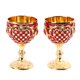 thumbnail image 1 of Copa De Cáliz Vintage, 2PCS De aleación De Zinc, Copas De Vino Irrompibles, Copa Sagrada De Tallo Retro, Copas De Vino Medievales,Copa De Licor De Vino En Relieve, Vaso De, 1 of 8