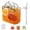 1 PC, variant on Glass Purse for Drinks with Straw – 26oz Unique Wine Glass Purse – Creative Bag Shape Cup for Juice, Cocktails, Flowers – 4 PCS