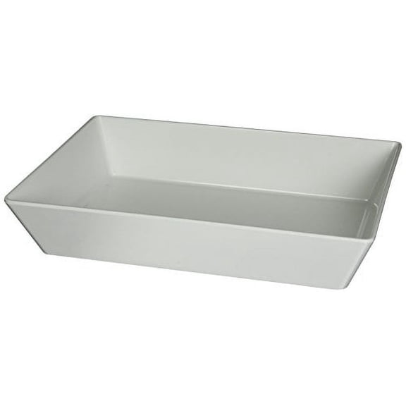 American Metalcraft MLRP13 Bowls, 9.85" Length x 13.75" Width, White