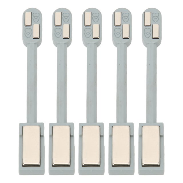Imán Para Decoración De Uñas, Barra Magnética Para Uñas, Bricolaje, 5 Uds., Portátil, Doble Cabeza, Profesional Para Artistas De Uñas Para Salón De Uñas En Casa YLSHRF Nail Magnetic Stick