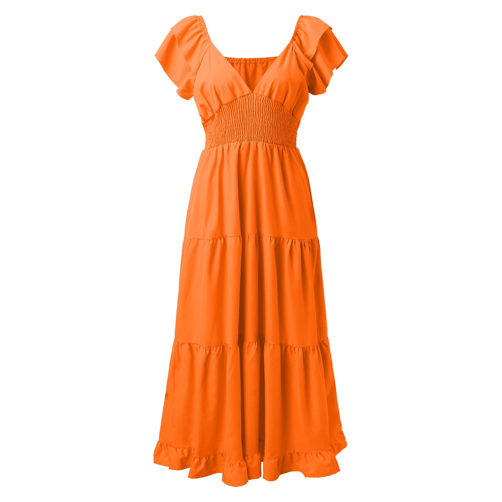 Rrunsv Womens Summer Dresses Women's Casual Loose Long Dress