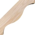 thumbnail image 3 of 3 1/2"W x 8"D x 8"H Funston Smooth Knee Brace, Douglas Fir, 3 of 4