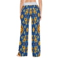 thumbnail image 4 of X-Small Women's Comfy Casual Pajama Pants Stretch Fabric Suitable for Yoga Pants Hippie Pants，The Best Holiday Gifts for Women Moroccan Motifs, 4 of 7