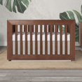 thumbnail image 5 of Evolur Maddox Modern Crib, Toffee and Brush White, 5 of 14