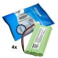 thumbnail image 2 of HQRP Phone Battery 4-Pack Works with VTech BT-5632 / BT-5872 / 89-1333-01-00, LS5145 / 5145, LS5105 / 5105, LS5146 / 5146, 2 of 4