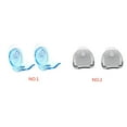 thumbnail image 4 of 2PCS Plastic Super Suction Cup Razor Rack Clear Bathroom Razor Holder Shaver Storage Rack Bracket, 4 of 9