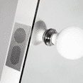 thumbnail image 4 of Impressions Vanity Hollywood Premiere Full Length Lighted Vanity Mirror with Dimmer Switch (White), 4 of 7