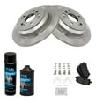 thumbnail image 2 of TRQ Rear Ceramic Brake Pad & Rotor Kit w/Chemicals for Pilot Ridgeline BKA15888, 2 of 6
