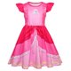 thumbnail image 1 of BCBL Niños Princesa Melocotón Vestido De Disfraces Para Niñas Halloween Super Mario Cosplay Fiesta 2 10 Años, 1 of 4