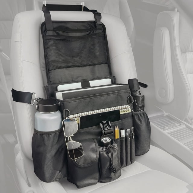 Organizador de coche Fifth Quarter, asiento delantero, portátil, de gran capacidad