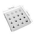 thumbnail image 2 of Luxshiny Adjustable Rv Steps Stainless Steel Climbing Ladder Multi Purpose for Containers 1Pcs, 2 of 8