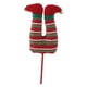 thumbnail image 1 of Christmas Pierna Pick Árbol Navidad Adorno Peluche Tela Fantasía Adecuada para Celebraciones Navideñas Reuniones Familiares Exteriores Of Rojo Verde Blanco, 1 of 8