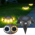 thumbnail image 1 of LSLJS LED Solar Lights Underground Buried Garden Roadway Outdoor Wall Lamp 8 LED Solar Lights, Lantern Light, 1 of 9
