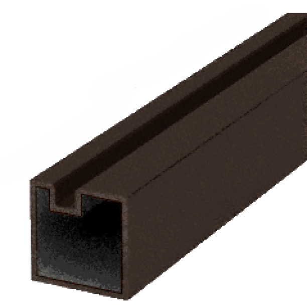 CRL 6407518 Duranodic Bronze 18" End Aluminum Counter Post