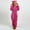 Hot Pink, variant on ZZwxWA Women Onesie Pajamas One-Piece Fuzzy Warm Sherpa Jumpsuit Onesie Pajamas Winter Rompers Sleepwear with Cute Ear Hood