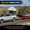 thumbnail image 6 of Nilight 2 Inch Rear Trailer Hitch Receiver Class 3 Tow Towing Hitch & Cover Kit for Dodge Ram 1500 2019 2020 2021 2022 2023 2024 with Hitch Cover, 6 of 9