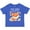 Royal Blue, variant on My Opa Loves Me Little Fox Boys or Girls Toddler T-Shirt